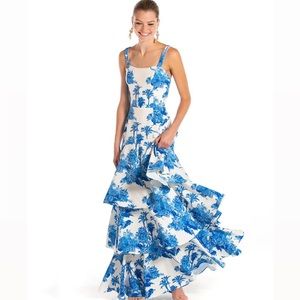 Mestiza New York Torero Gown - BRAND NEW Size 0 Toile print